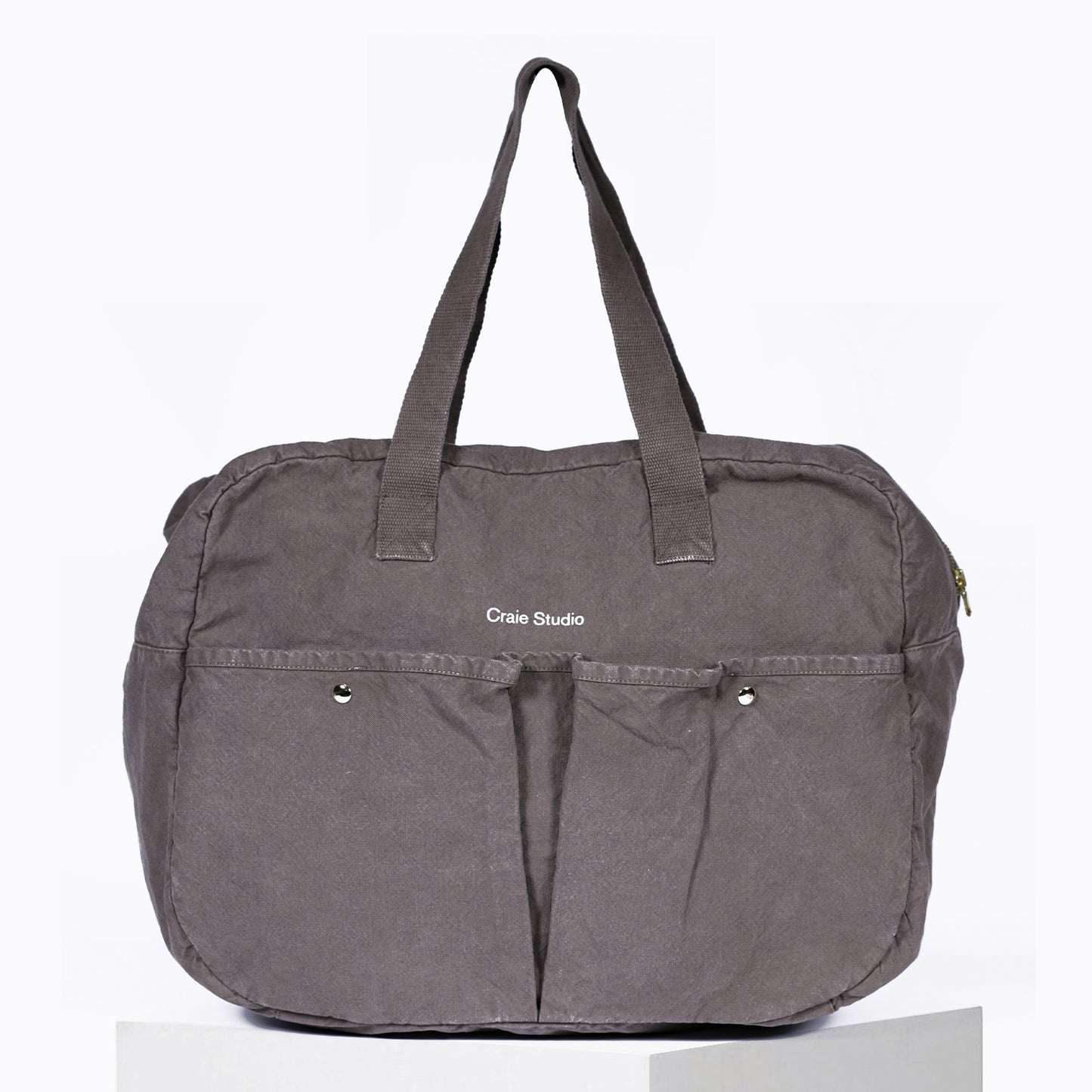 Weekend Bag cotton Taupe