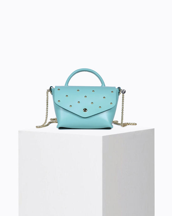 Sac Ecrin Stud Turquoise