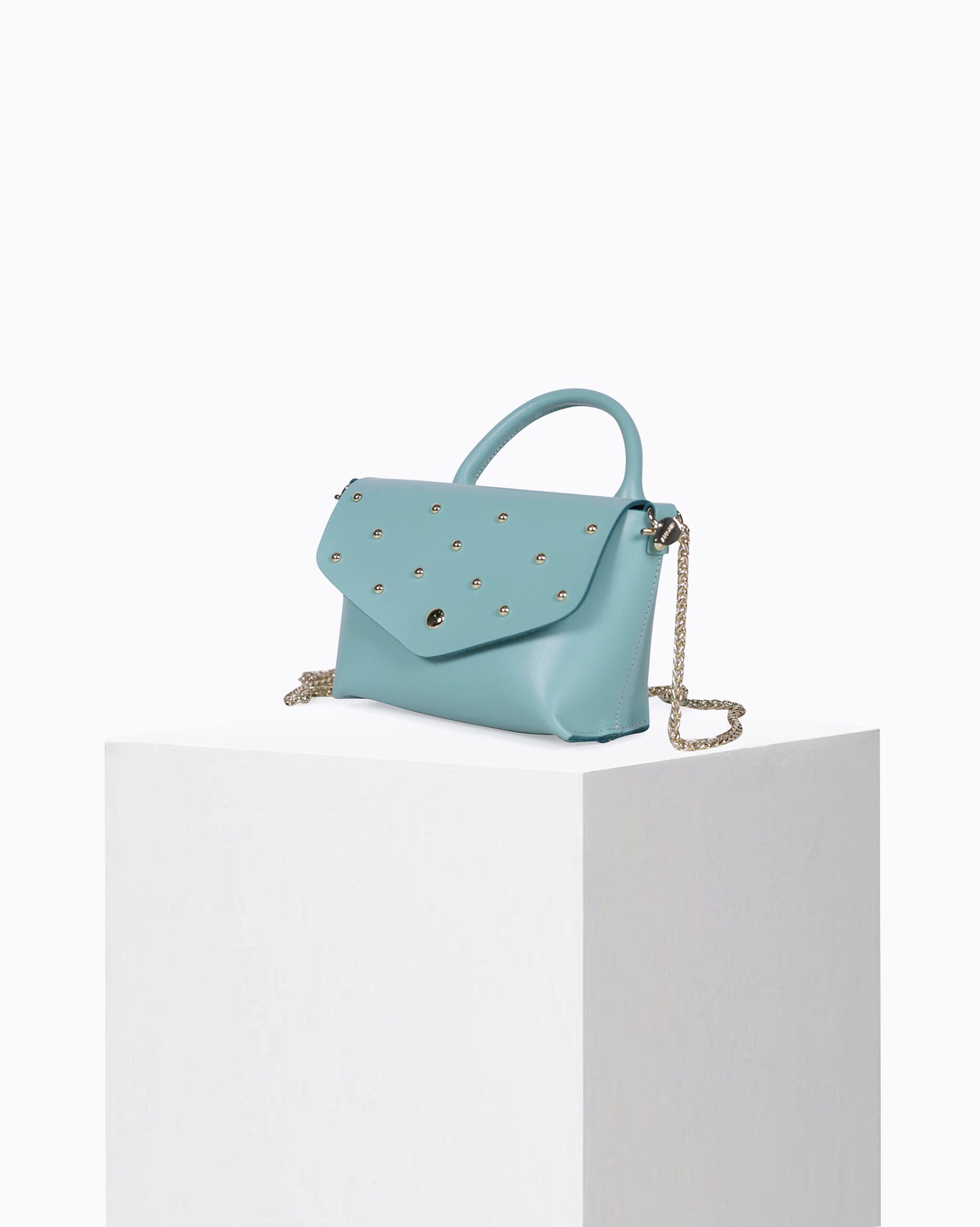 Sac Ecrin Stud Turquoise
