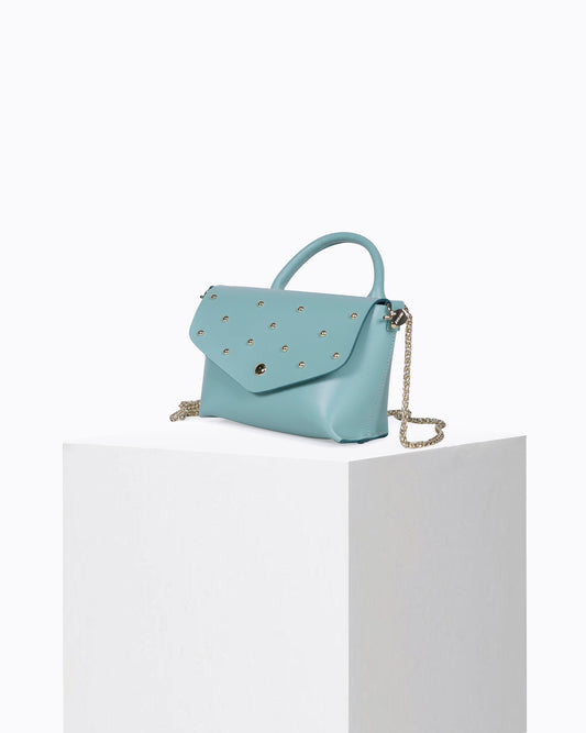 Sac Ecrin Stud Turquoise