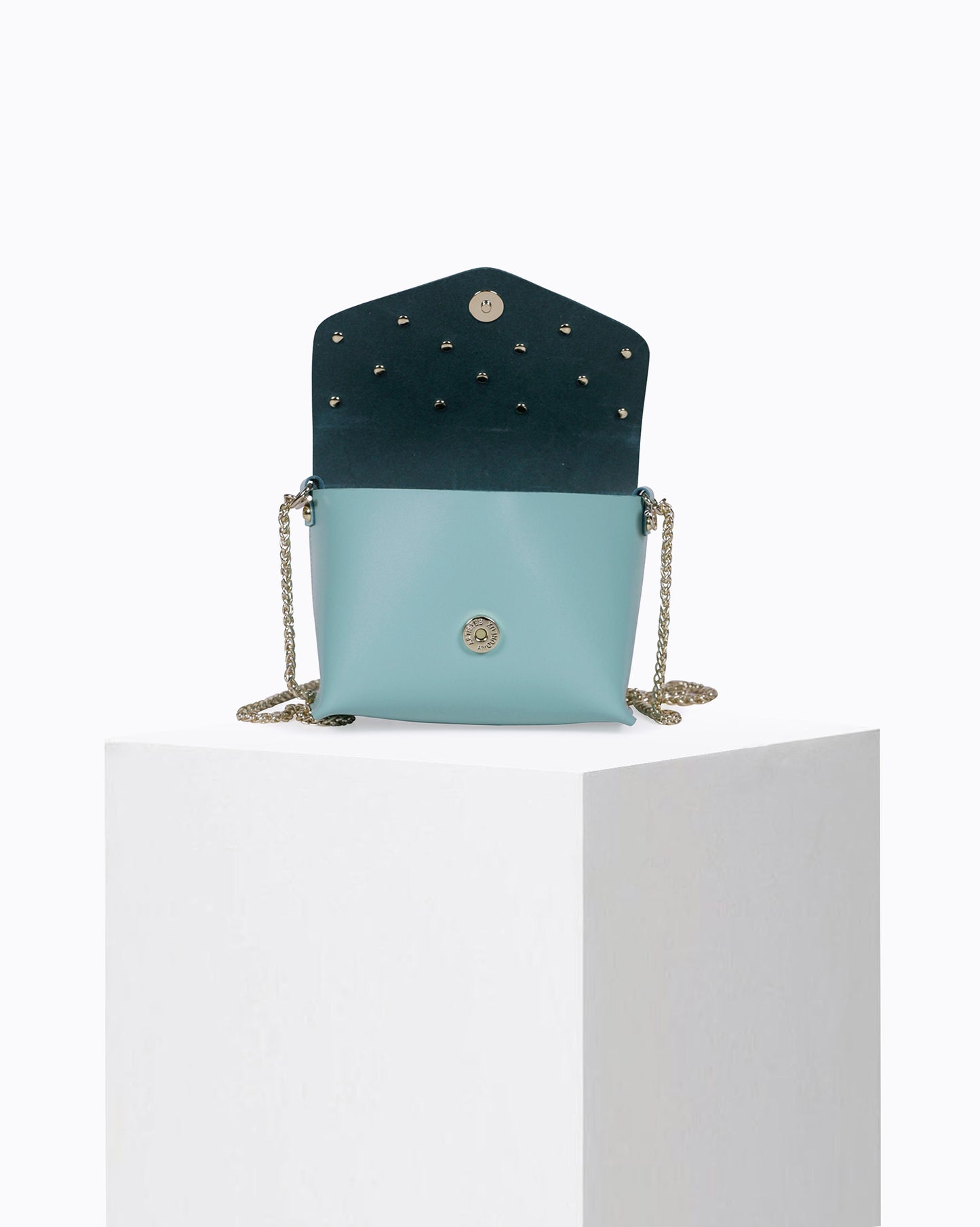Sac Ecrin Stud Turquoise