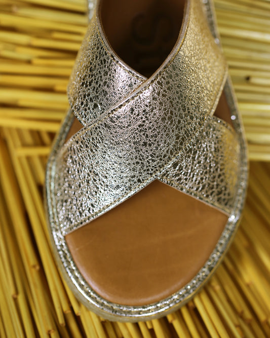 Sandales Infiniti Or