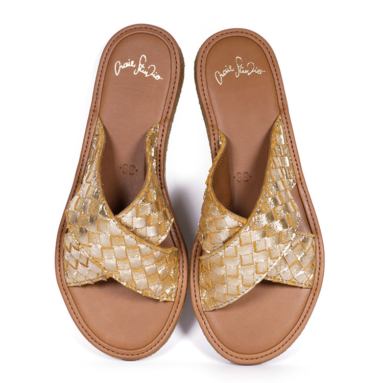 Les sandales en cuir