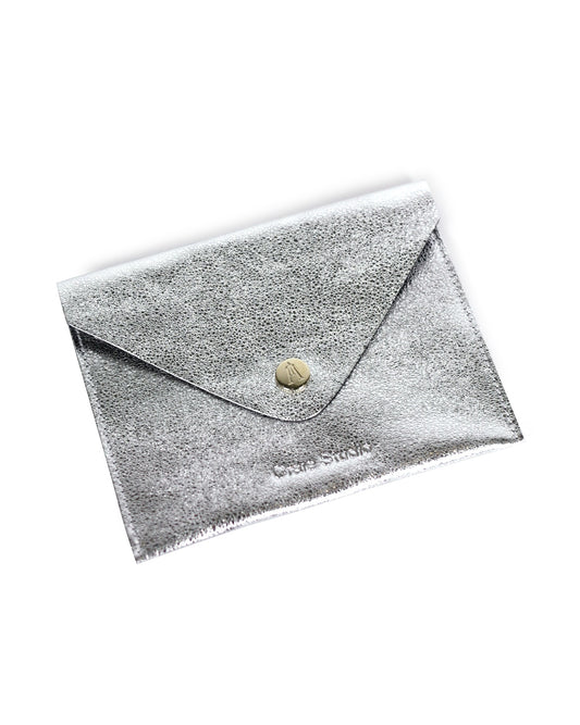 Silver Travel Pouch