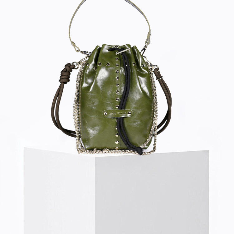 Beco Stud Calf Leather Sugar Kiwi