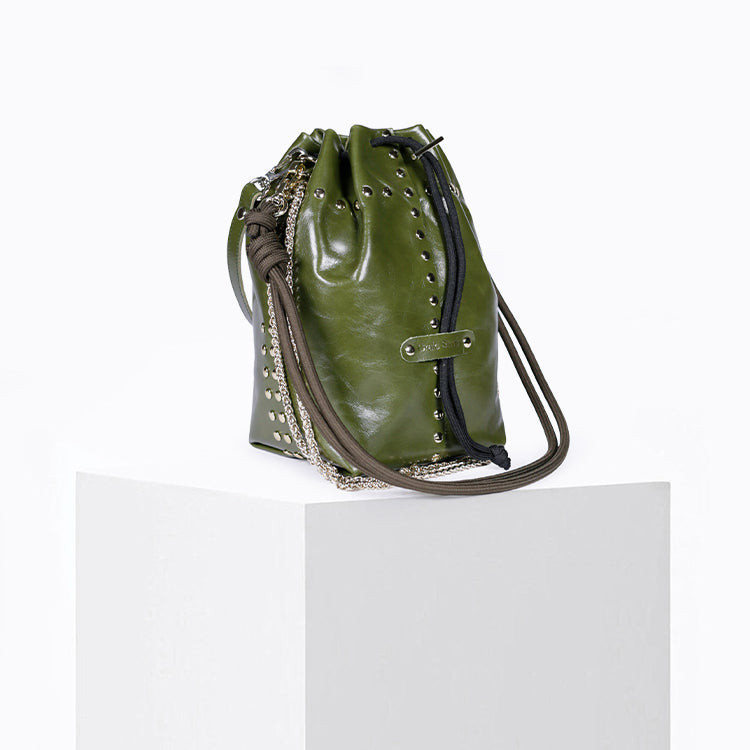 Beco Stud Calf Leather Sugar Kiwi