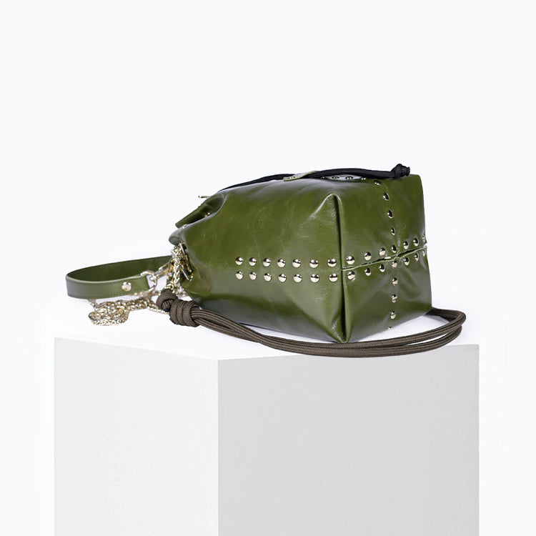 Beco Stud Calf Leather Sugar Kiwi