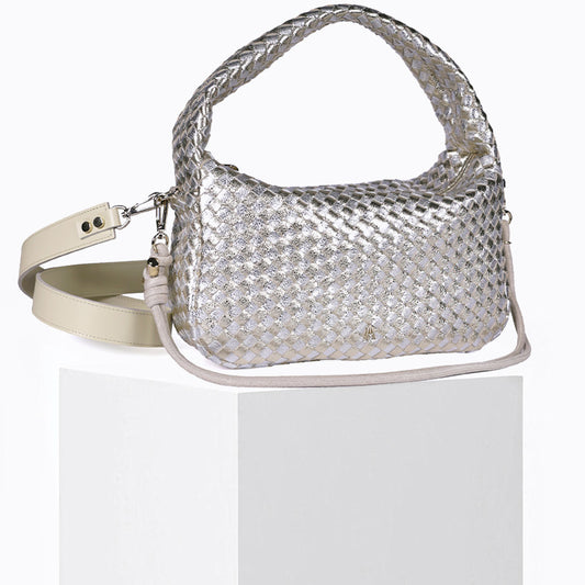 Silver and Gold Braided Balloon