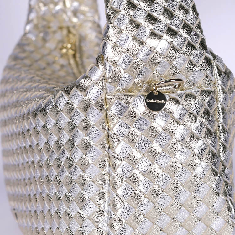 Silver and Gold Braided Balloon