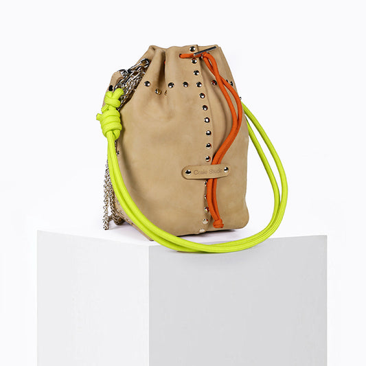 Beco Stud nubuck Sand