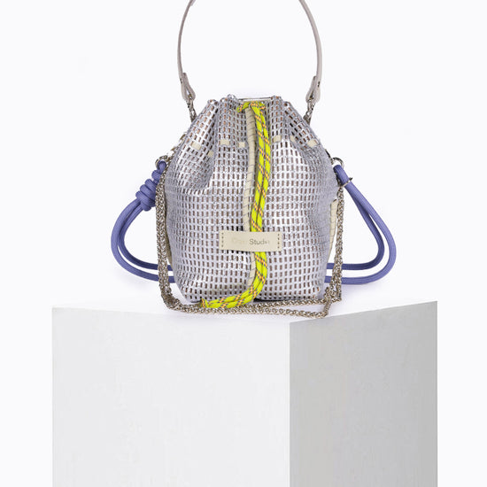 Sac Bibi métallisé Argenté