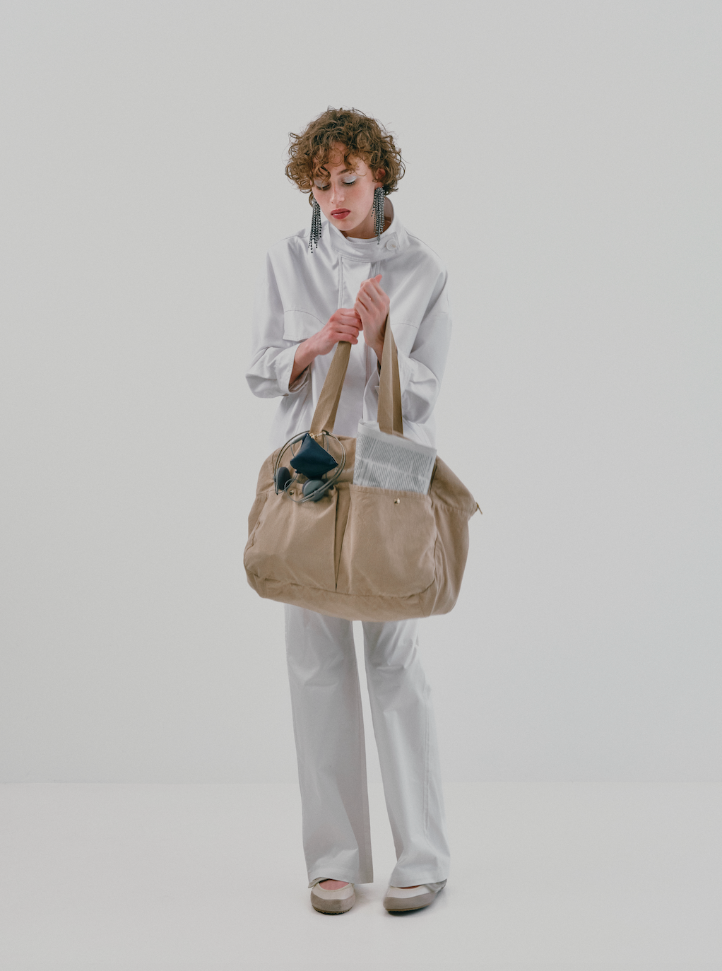 Week-end bag coton Ficelle