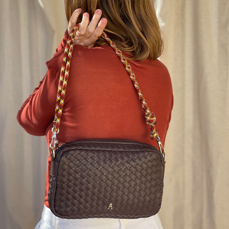 Black Braided Colorado Bag