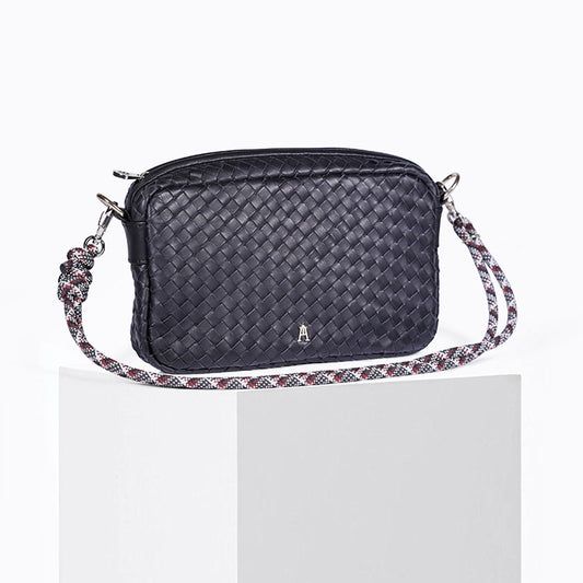 Black Braided Colorado Bag