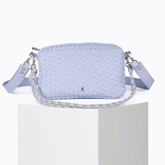 Sac Colorado Tressé Aqua