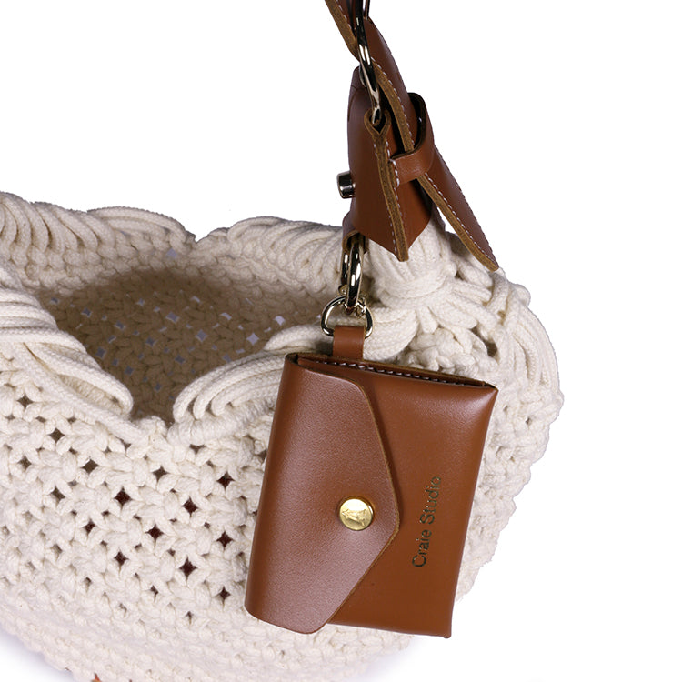 Sac Dream macramé Tan & Naturel