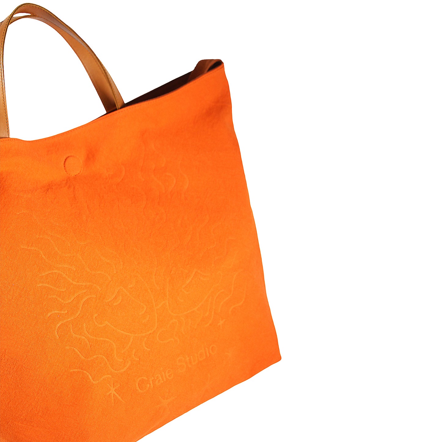 Ganache Spritz cotton ribbon shopping bag