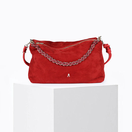 Halo Suede Rouge