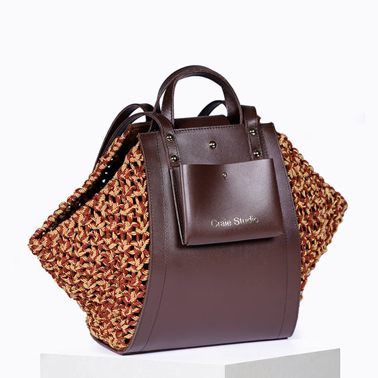 Sac Link en macramé Choco Mix