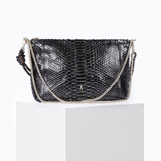 Sac Mallow Python Lumière