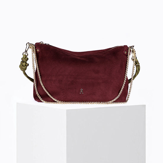Mallow Suede Burgundy
