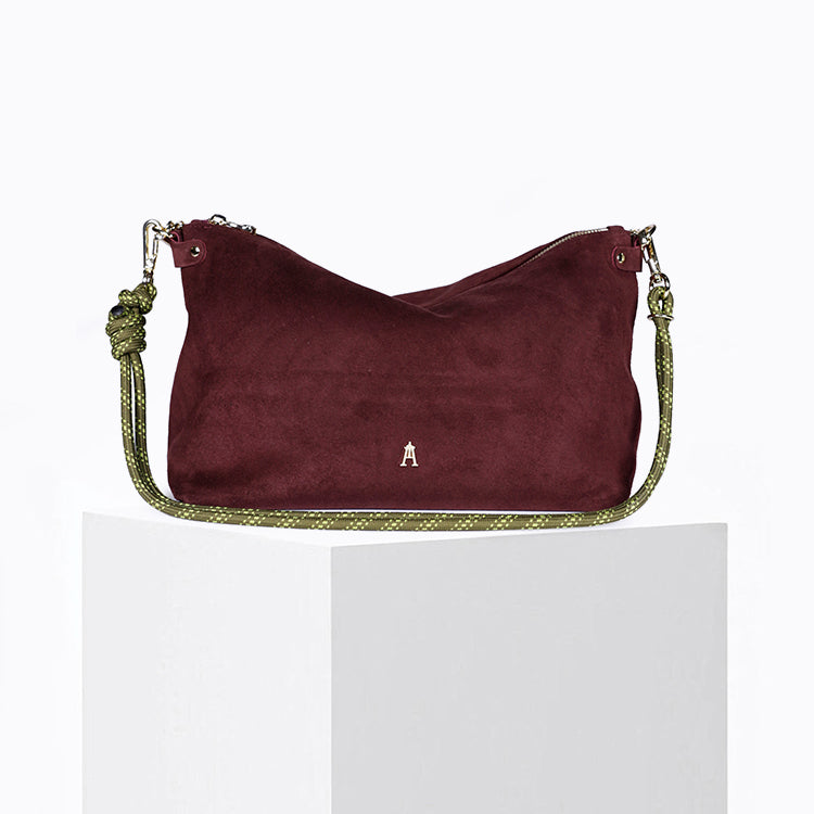 Mallow Suede Burgundy