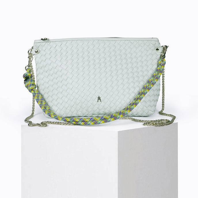 craie Sac Mallow Tressé Mint