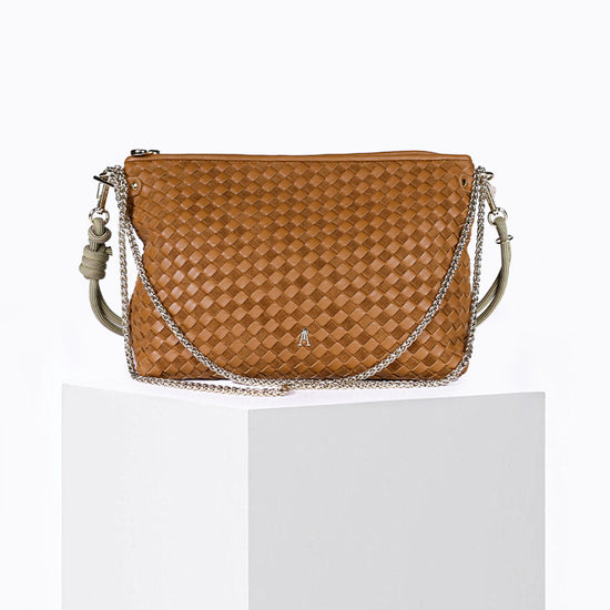 Mallow Tressé Bi Cognac
