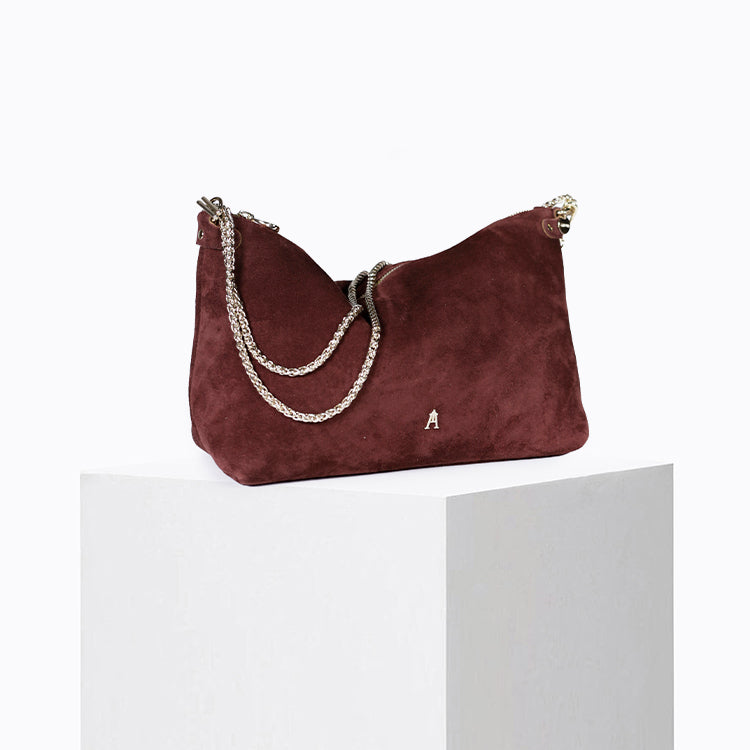 Mallow Suede Burgundy