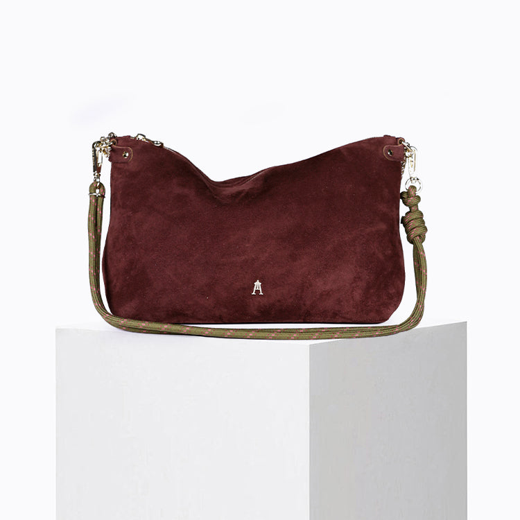 Mallow Suede Burgundy