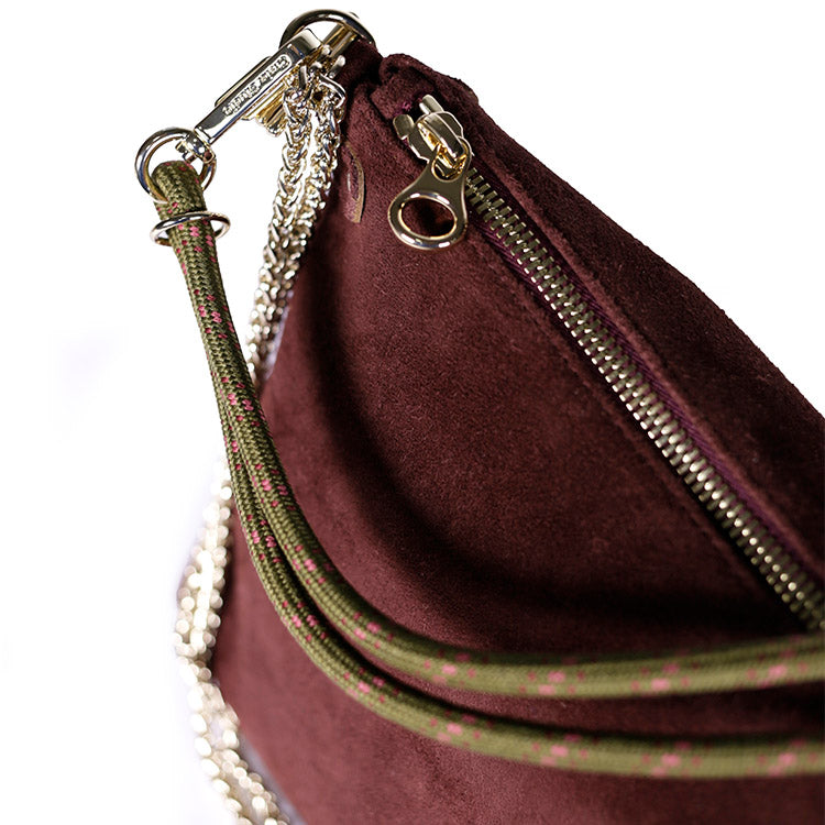 Mallow Suede Burgundy