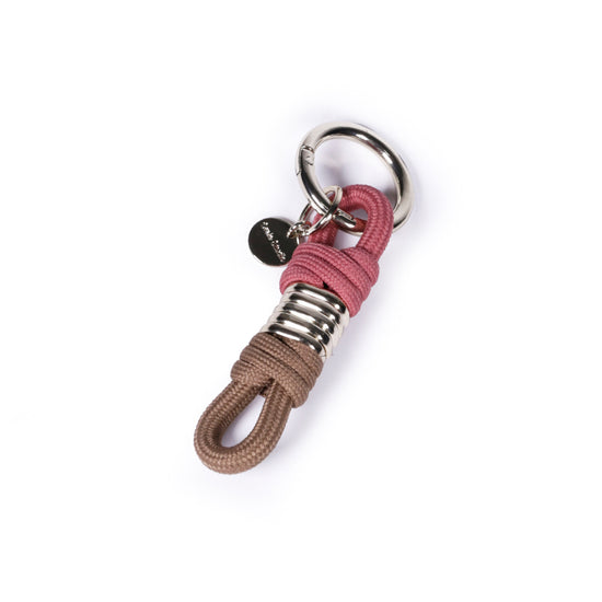 Porte-clefs Masai Rose Moka