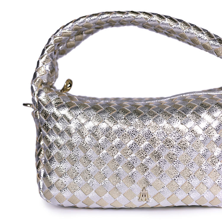 Silver and Gold Braided Balloon