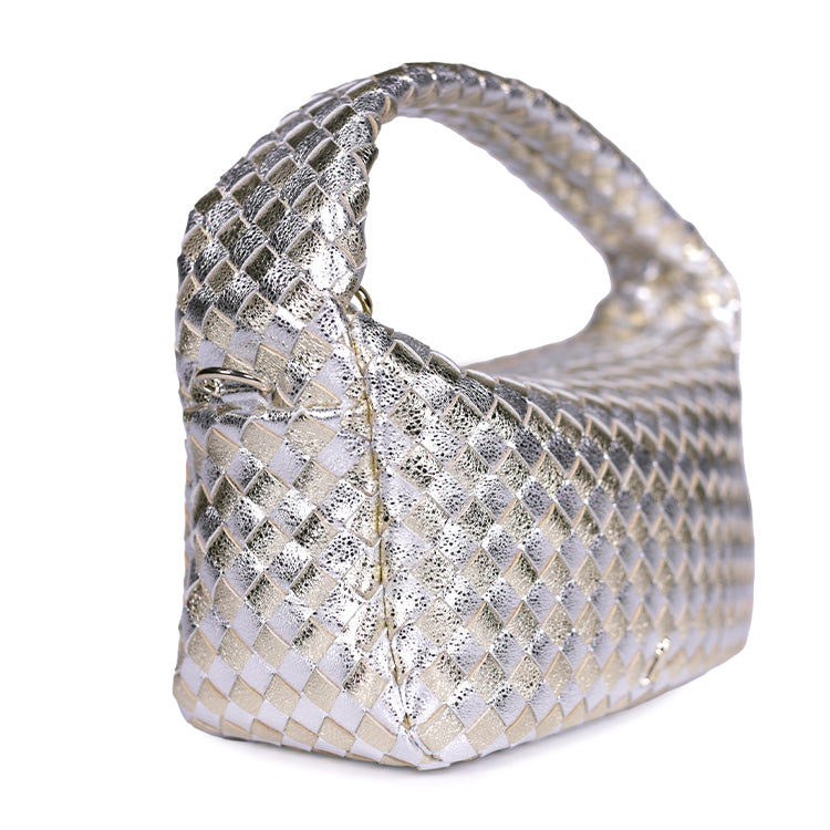 Silver and Gold Braided Balloon