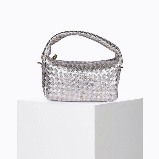 Silver and Gold Braided Balloon