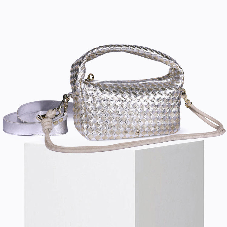 Silver and Gold Braided Balloon