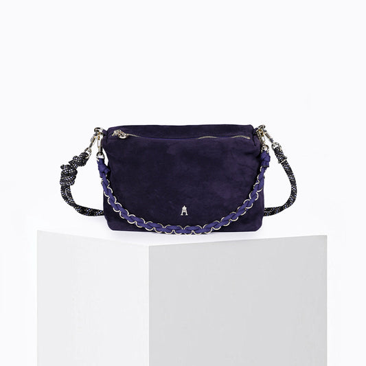 Mini Halo Suede Marine