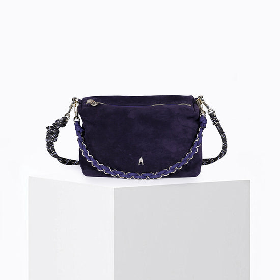 Mini Halo Suede Marine