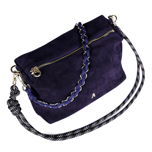 Mini Halo Suede Marine