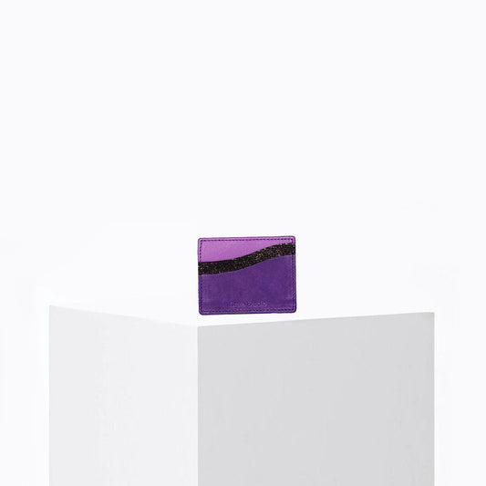 Minus card holder in Purple