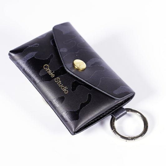 Pochette Moni Écorce Noir