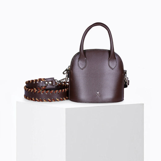 Structured leather bags Craie Studio