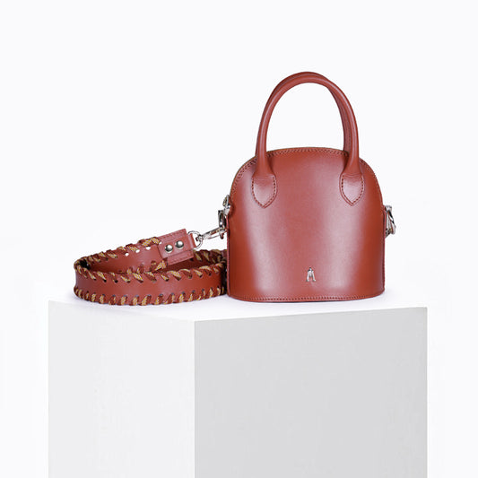 Sac Mont en cuir Terracotta