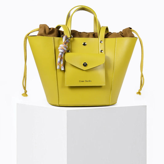 Mustard Note Bag