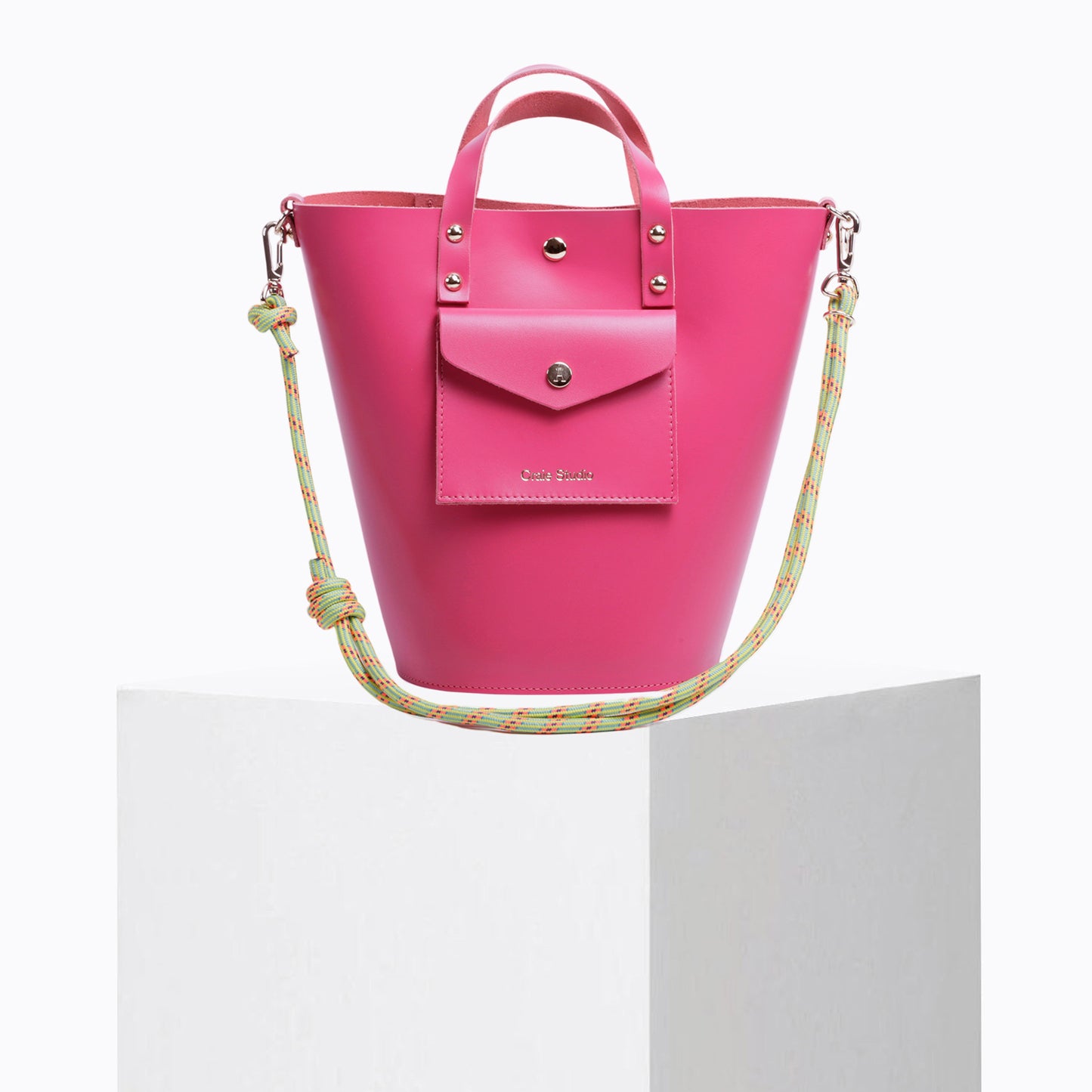 Pink Studio Notion Box Bag
