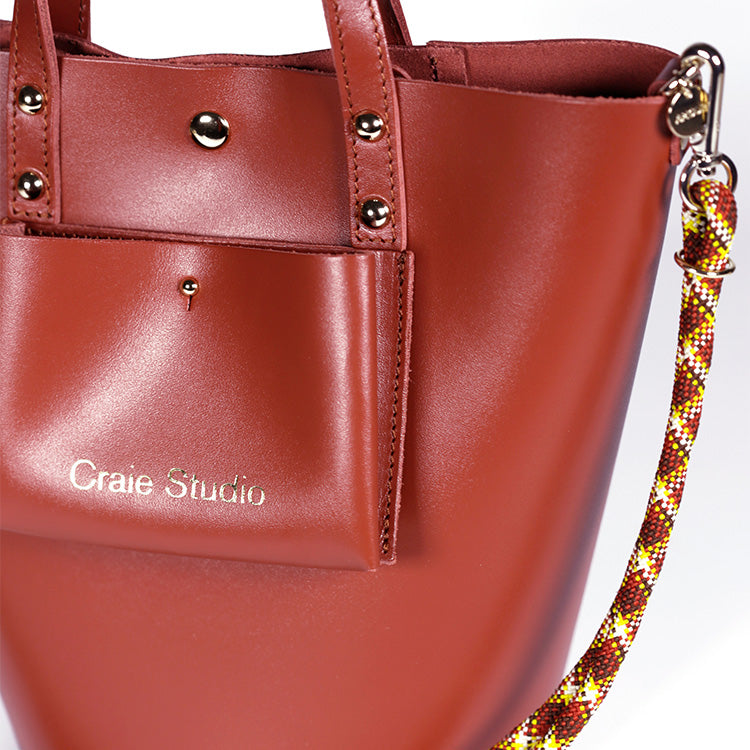 Notion Terracotta Bucket Bag