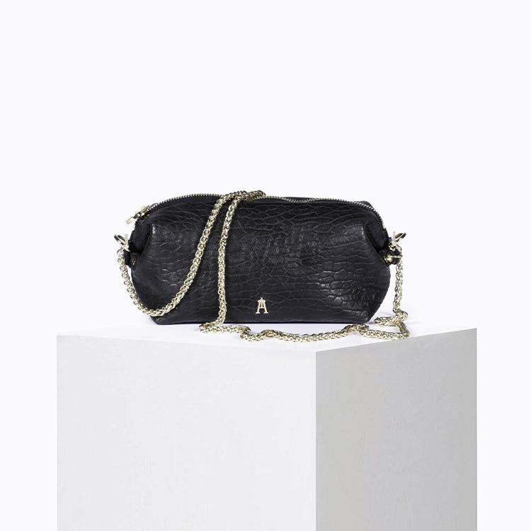 Bubble Black Cloud Pouch