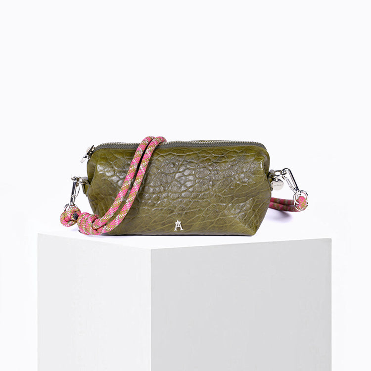 Cloud Bubble Pouch Olive