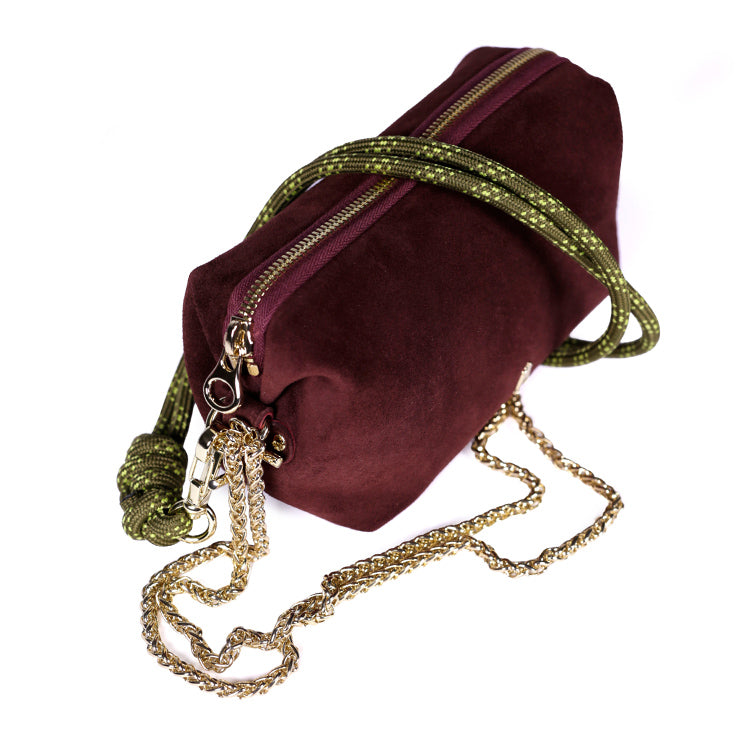 Nuage Suede Burgundy