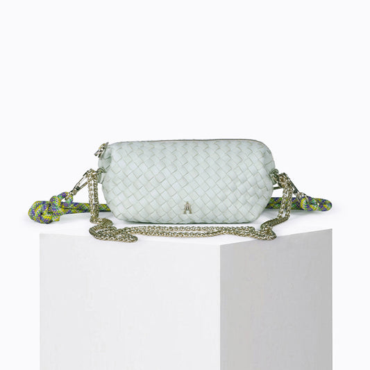 Sac Nuage Tressé Mint